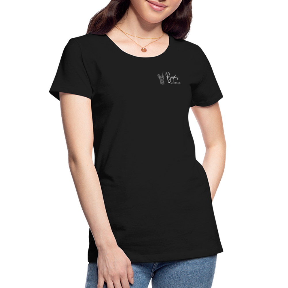 Women’s Premium Organic T-Shirt - black