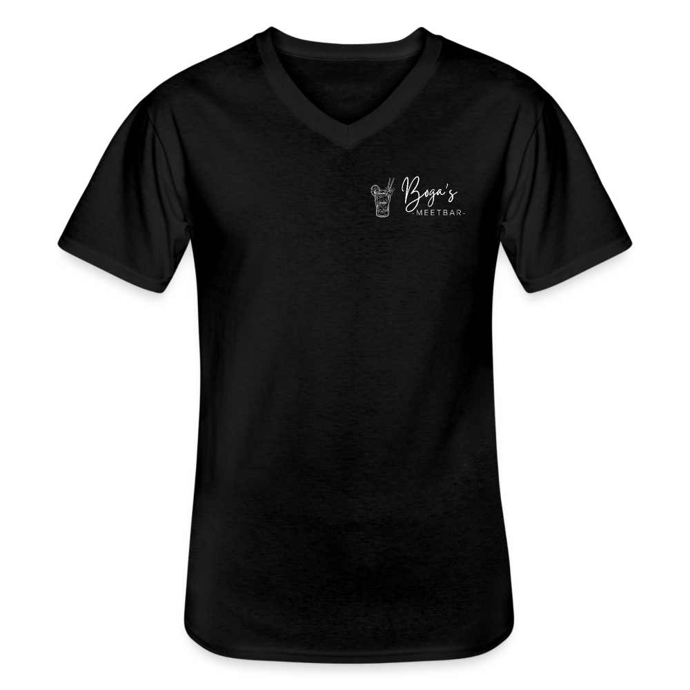 Men's V-Neck T-Shirt - black